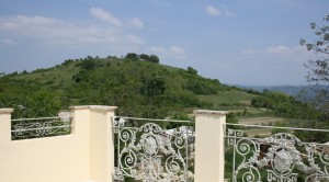 Blick von der Dachterrasse