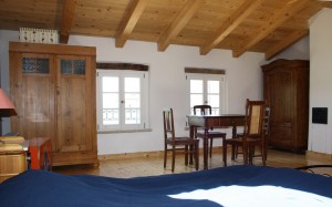 Im großen Dachstudio